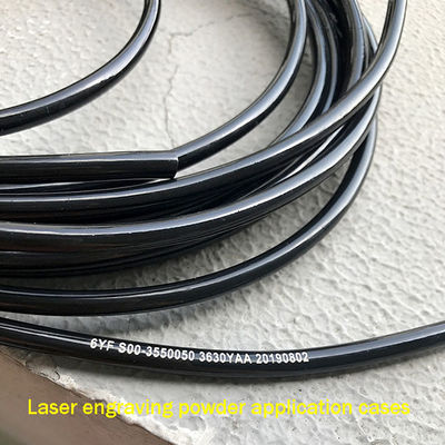 Nylon PA6 ABS Laser Engraving Powder Black And White Laser Marking Additives
