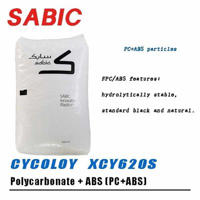 Black SABIC PC ABS Low Temperature Hydrolysis Resistant Sabic Cycoloy XCY620S