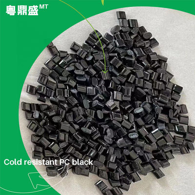 1.18 G/cm3 Density V2 Cold Resistant Black PC ABS Material Injection Molding Grade For Industrial Applications